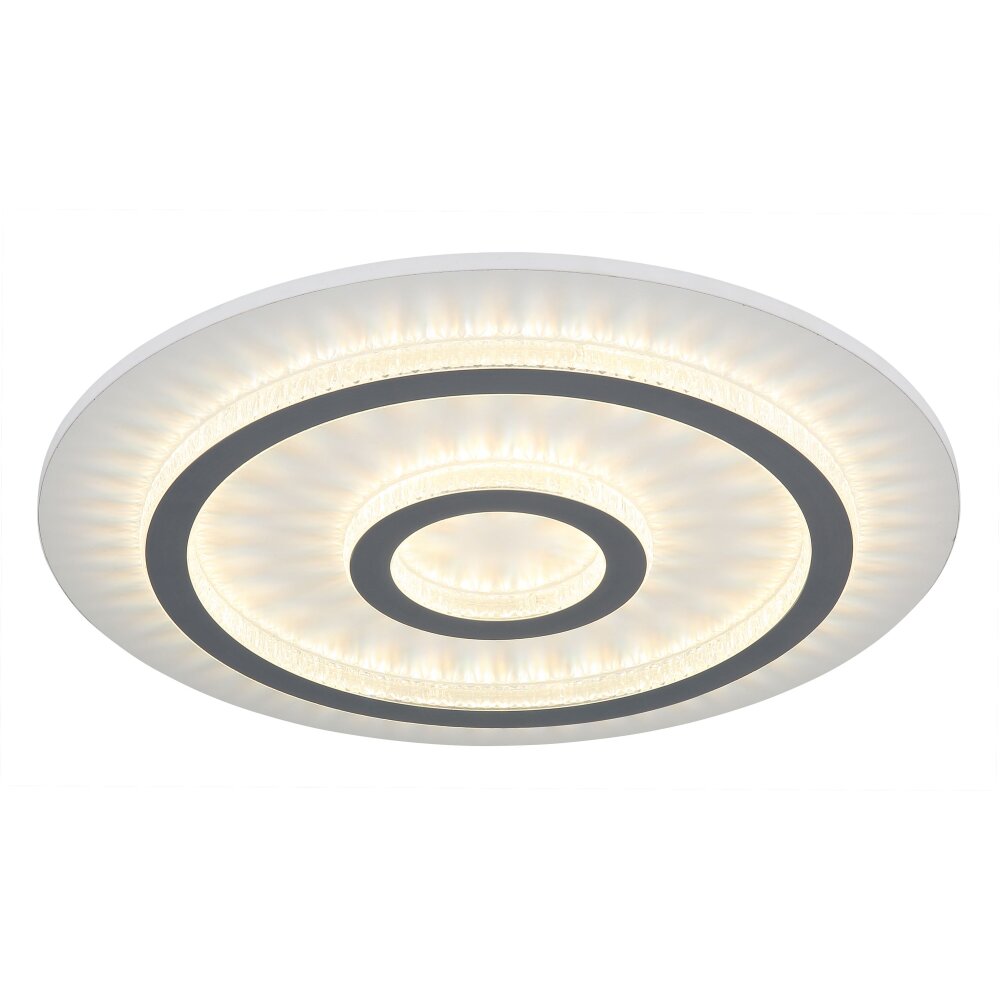 Illuminazione Globo Lighting Jayden Plafoniera LED Bianco, 1-Luce, Telecomando main product photo