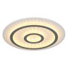 Illuminazione Globo Lighting Jayden Plafoniera LED Bianco, 1-Luce, Telecomando