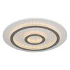Illuminazione Globo Lighting Jayden Plafoniera LED Bianco, 1-Luce, Telecomando