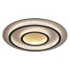 Illuminazione Globo Lighting Jayden Plafoniera LED Oro, Nero, 1-Luce, Telecomando