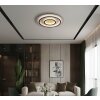 Illuminazione Globo Lighting Jayden Plafoniera LED Oro, Nero, 1-Luce, Telecomando