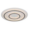 Illuminazione Globo Lighting Jayden Plafoniera LED Bianco, 1-Luce, Telecomando