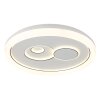 Illuminazione Globo Lighting Ruiz Plafoniera LED Bianco, 1-Luce