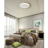 Illuminazione Globo Lighting Ruiz Plafoniera LED Bianco, 1-Luce