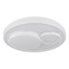Illuminazione Globo Lighting Ruiz Plafoniera LED Bianco, 1-Luce