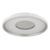 Illuminazione Globo Lighting Eila Plafoniera LED Bianco, 1-Luce, Telecomando