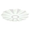 Illuminazione Globo Lighting Alwina Plafoniera LED Bianco, 1-Luce, Telecomando