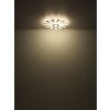 Illuminazione Globo Lighting Alwina Plafoniera LED Bianco, 1-Luce, Telecomando