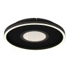 Illuminazione Globo Lighting Emory Plafoniera LED Nero, 1-Luce