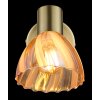 Illuminazione Globo Lighting Zachery Plafoniera, Faretto da soffitto, Applique, Faretto da parete Ottone, 1-Luce