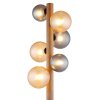 Illuminazione Globo Lighting Riha Lampada da terra Marrone scuro, Nero, 6-Luci