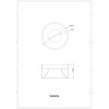 Illuminazione Globo Lighting Raymond Plafoniera LED Oro, 1-Luce