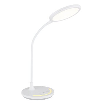 Illuminazione Globo Lighting Kenny Lampada da tavolo LED Bianco, 1-Luce