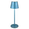 Illuminazione Globo Lighting Vannie Lampada da tavolo LED Blu, 1-Luce