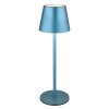 Illuminazione Globo Lighting Vannie Lampada da tavolo LED Blu, 1-Luce