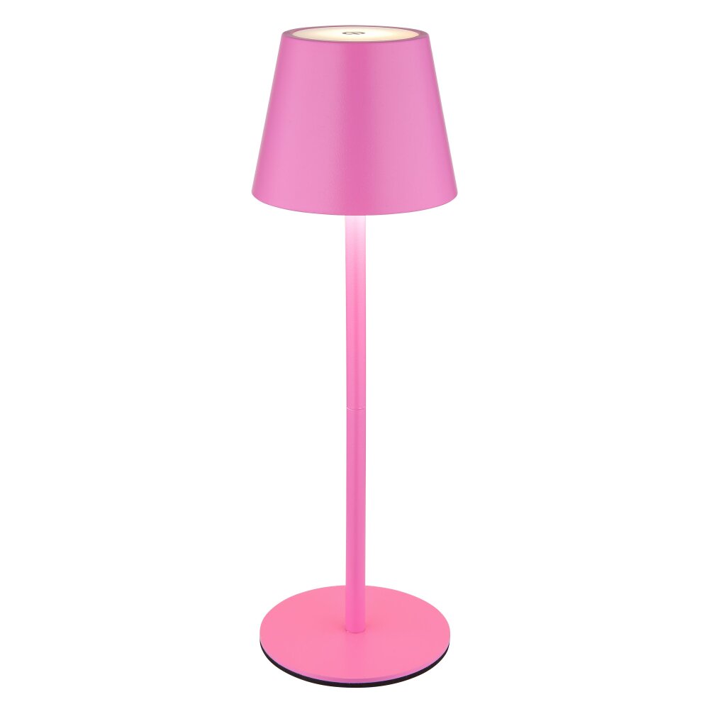Illuminazione Globo Lighting Vannie Lampada da tavolo LED Fucsia, 1-Luce main product photo