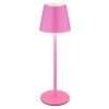 Illuminazione Globo Lighting Vannie Lampada da tavolo LED Fucsia, 1-Luce