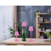 Illuminazione Globo Lighting Vannie Lampada da tavolo LED Fucsia, 1-Luce