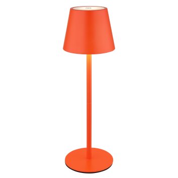 Illuminazione Globo Lighting Vannie Lampada da tavolo LED Rosso, 1-Luce