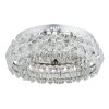 Illuminazione Globo Lighting Diann Plafoniera LED Cromo, 1-Luce