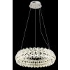 Illuminazione Globo Lighting Diann Lampadario a sospensione LED Cromo, 1-Luce