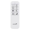 Illuminazione Globo Lighting Mucky Plafoniera LED Cromo, 1-Luce, Telecomando
