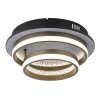 Illuminazione Globo Lighting Della Plafoniera LED Nero, 1-Luce