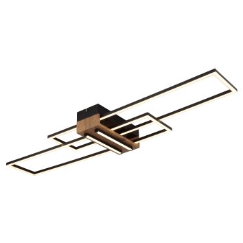 Illuminazione Globo Lighting Dakari Plafoniera LED Écru, Nero, 1-Luce