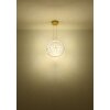 Illuminazione Globo Lighting Neil Lampadario a sospensione LED Cromo, 1-Luce, Telecomando