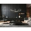 Illuminazione Globo Lighting Iduna Lampadario a sospensione LED Cromo, 1-Luce, Telecomando
