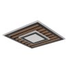 Illuminazione Globo Lighting Woody Plafoniera LED Écru, Nero, 1-Luce