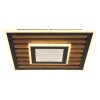 Illuminazione Globo Lighting Woody Plafoniera LED Écru, Nero, 1-Luce
