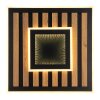 Illuminazione Globo Lighting Woody Plafoniera LED Écru, Nero, 1-Luce