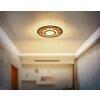 Illuminazione Globo Lighting Woody Plafoniera LED Écru, Nero, 1-Luce