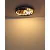 Illuminazione Globo Lighting Woody Plafoniera LED Écru, Nero, 1-Luce