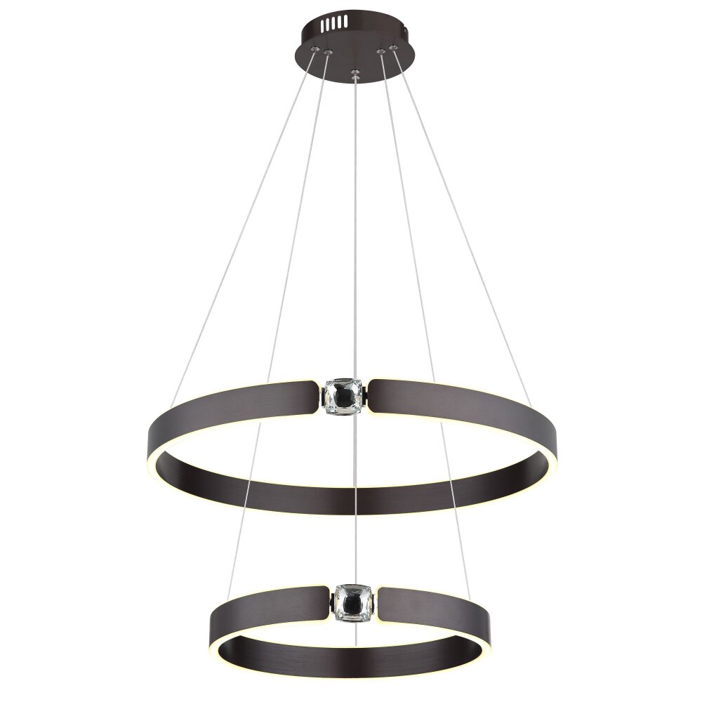 Illuminazione Globo Lighting Hendricks Lampadario a sospensione LED Bronzo, 1-Luce main product photo