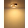 Illuminazione Globo Lighting Tisha Plafoniera LED Écru, Nero, 1-Luce