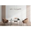 Illuminazione Globo Lighting Watkins Lampadario a sospensione LED Nero, 1-Luce