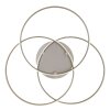 Illuminazione Globo Lighting Kombos Plafoniera LED Nichel opaco, 1-Luce