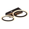 Illuminazione Globo Lighting Blevins Plafoniera LED Écru, Nero, 1-Luce
