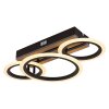 Illuminazione Globo Lighting Blevins Plafoniera LED Écru, Nero, 1-Luce