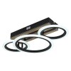 Illuminazione Globo Lighting Blevins Plafoniera LED Écru, Nero, 1-Luce