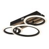 Illuminazione Globo Lighting Blevins Plafoniera LED Écru, Nero, 1-Luce