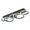 Illuminazione Globo Lighting Blevins Plafoniera LED Écru, Nero, 1-Luce