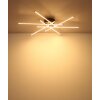 Illuminazione Globo Lighting Lawson Plafoniera LED Nero, 1-Luce