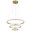 Illuminazione Globo Lighting Corine Lampadario a sospensione LED Oro, 1-Luce