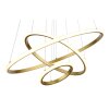 Illuminazione Globo Lighting Corine Lampadario a sospensione LED Oro, 1-Luce