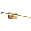 Illuminazione Globo Lighting Jaime Applique LED Ottone, 1-Luce, Telecomando