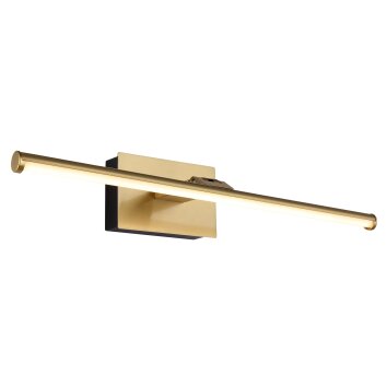 Illuminazione Globo Lighting Jaime Applique LED Ottone, 1-Luce, Telecomando