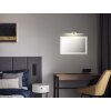 Illuminazione Globo Lighting Jaime Applique LED Nichel opaco, 1-Luce, Telecomando